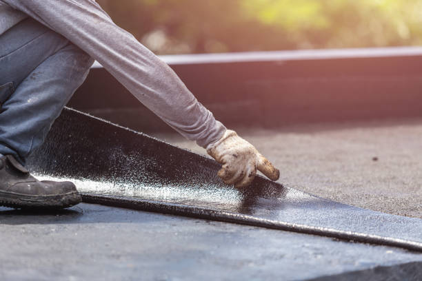 Professional Exterior Waterproofing technician working in Berkeley, IL